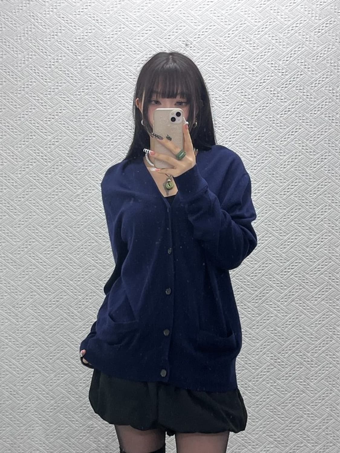 폴로 랄프로렌 빈티지 모던 캐주얼 여리핏 가디건 L C10593 상품이미지1