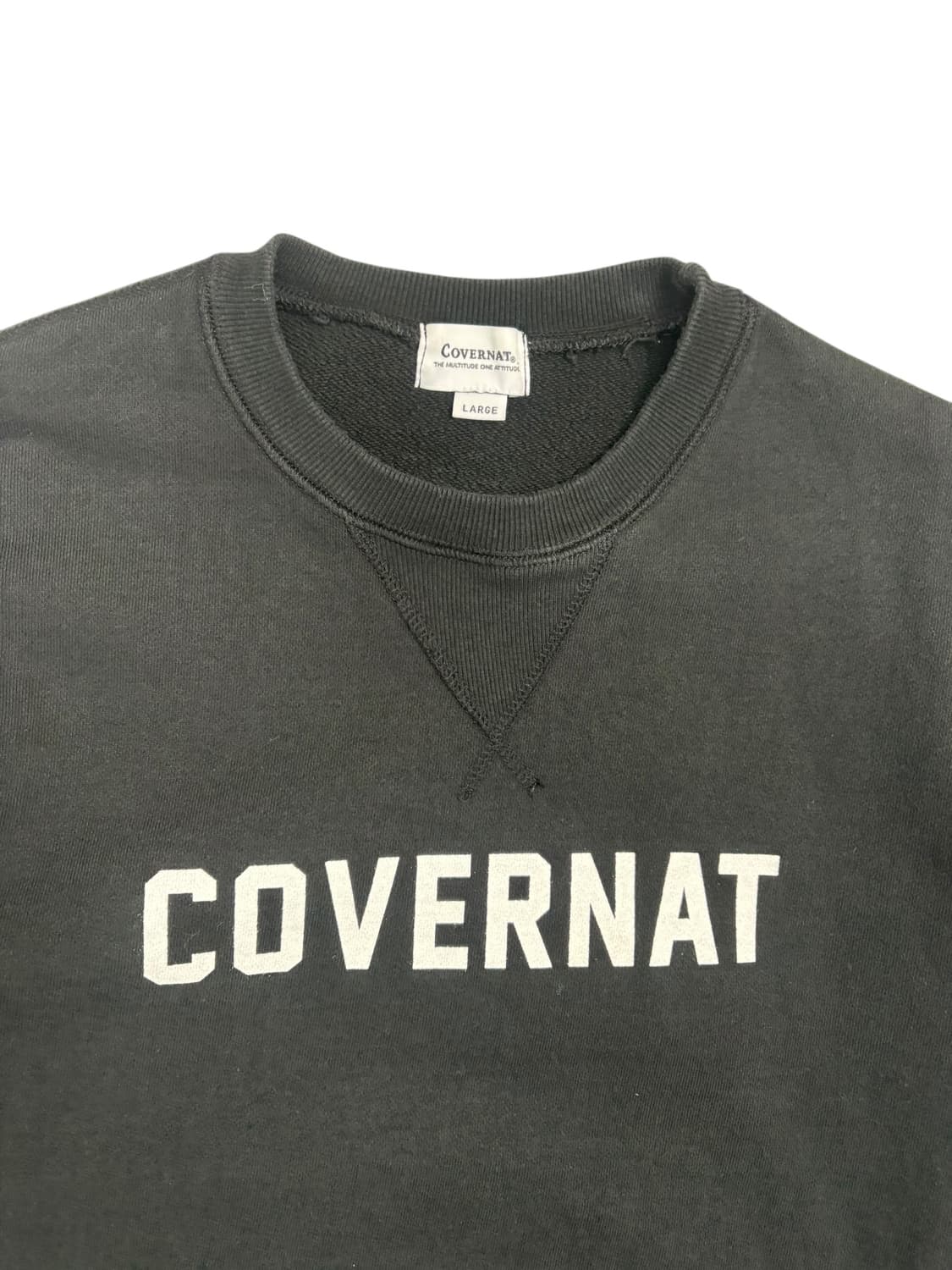 커버낫 맨투맨 블랙 상품이미지4