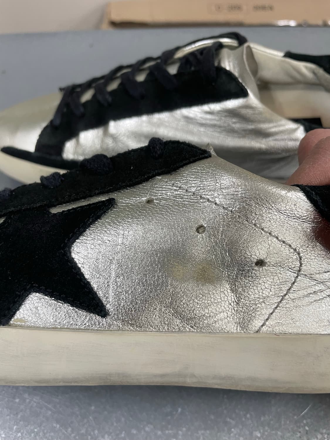 골든구스 슈퍼스타 실버블랙 250 상품이미지7