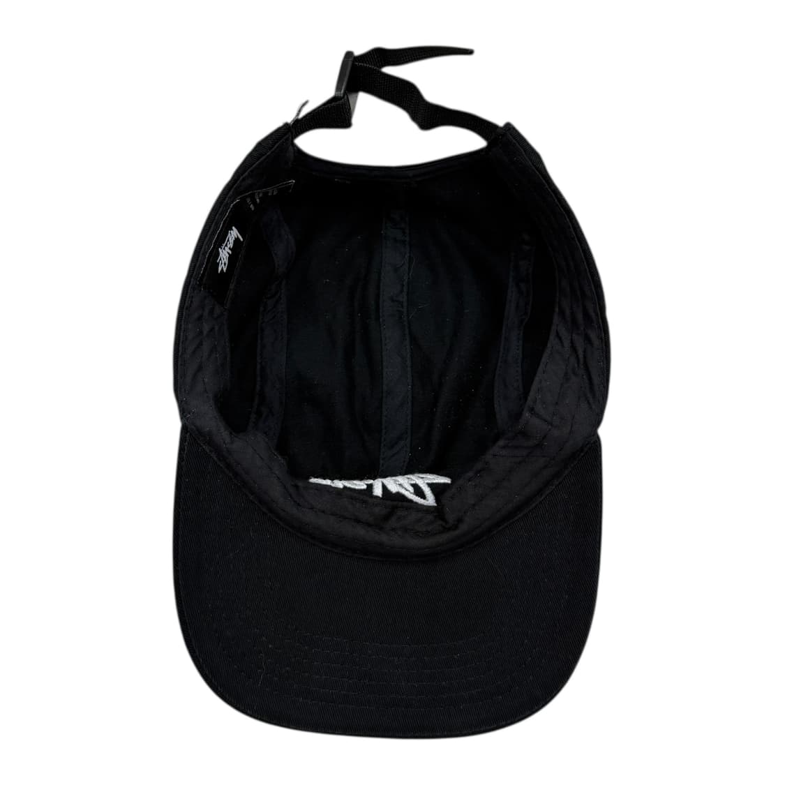 스투시 빈티지 캠프캡 모자 블랙 상품이미지3