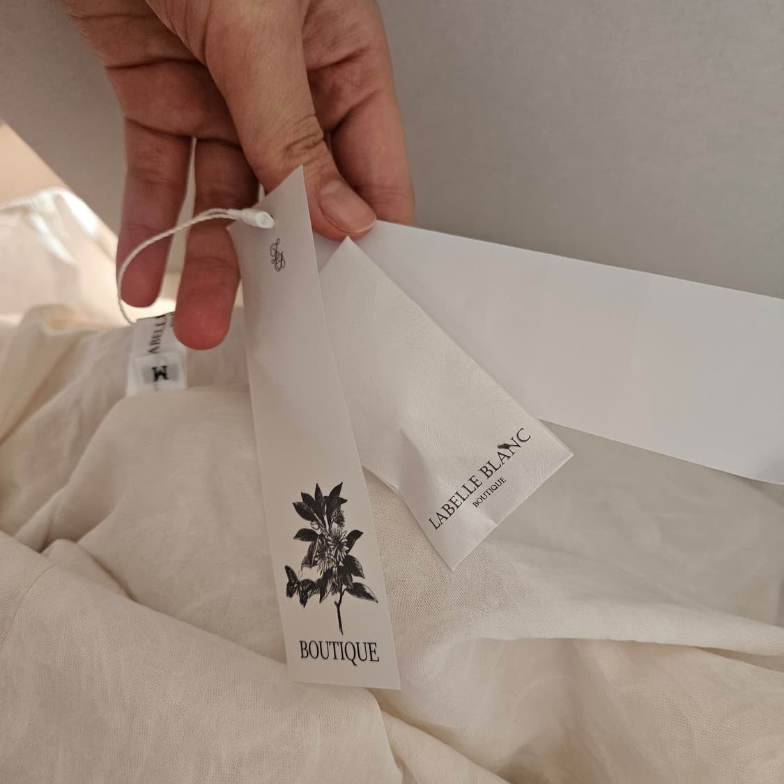 라벨르블랑 내화 로즈주름레이스파리원피스 M 상품이미지4