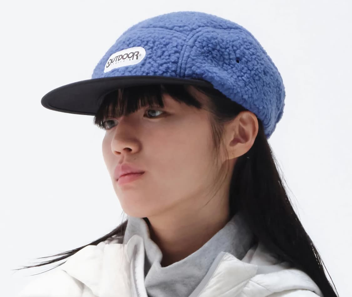 새상품 아웃도어 프로덕츠 폴라텍 밴딩 캠프캡 블루 상품이미지2