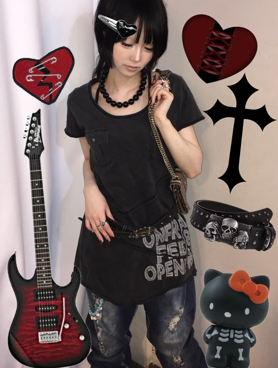 펑크소녀코디❤️‍🔥 상품이미지1