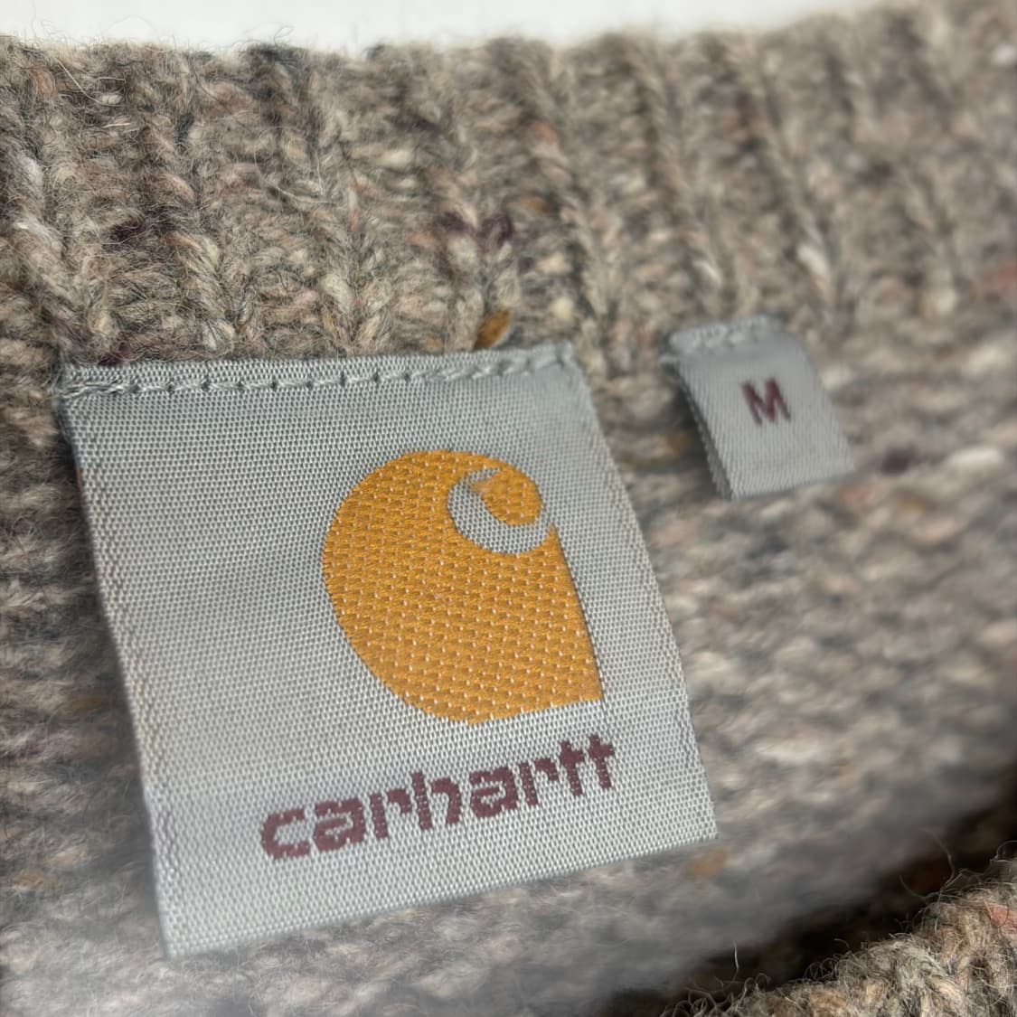 칼하트 패턴 니트 티셔츠 상품이미지2