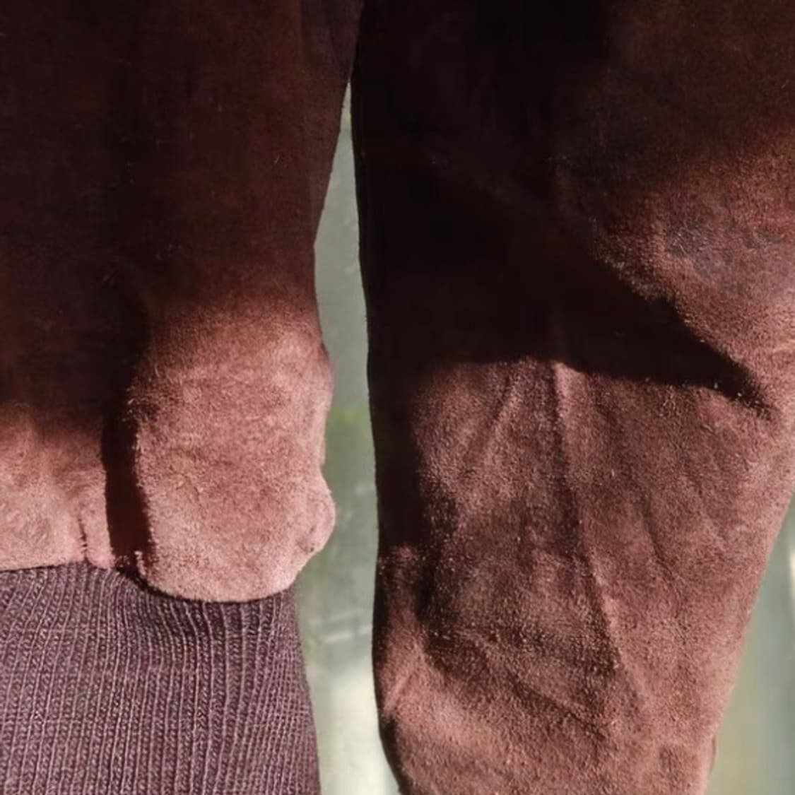  [Schott NYC] 빈티지 스웨이드 레더 자켓 327 모델 상품이미지6