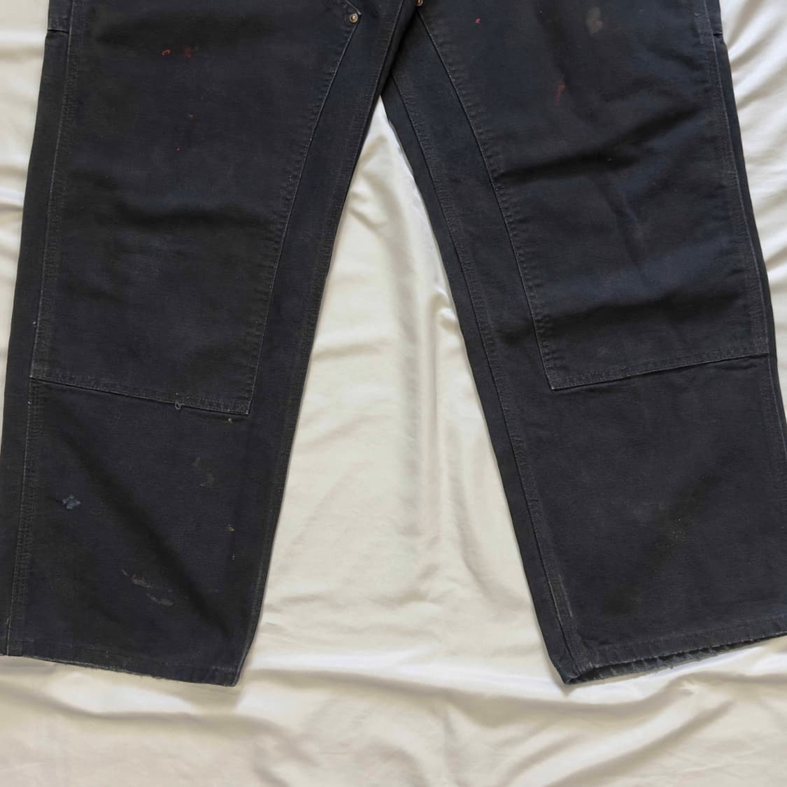 00s 칼하트 더블니 워크팬츠 B01 BLK 34X30 상품이미지3