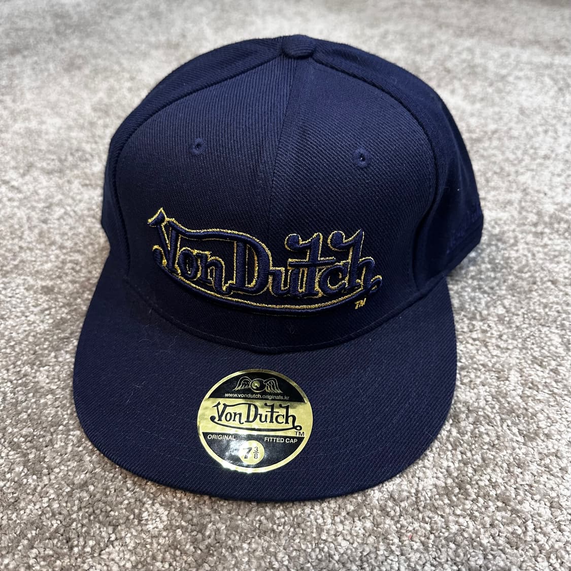 본더치 네이비 플랫빌 캡(59cm) 상품이미지6