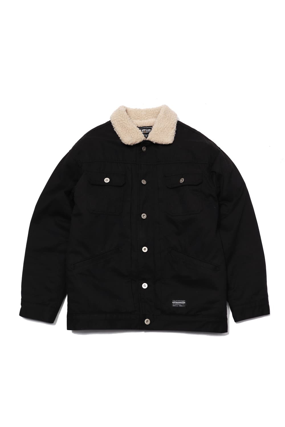 THE WORTH NOW TWN 헤비웜 양털 트러커 재킷 size M 상품이미지1