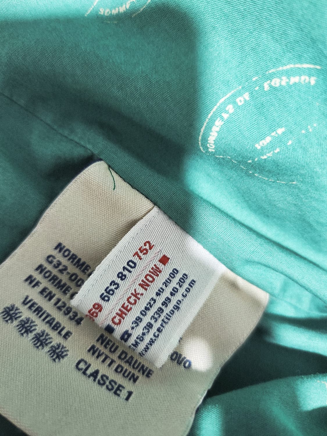 몽클레어 x 비즈빔 보로시리 그린 1사이즈 상품이미지4