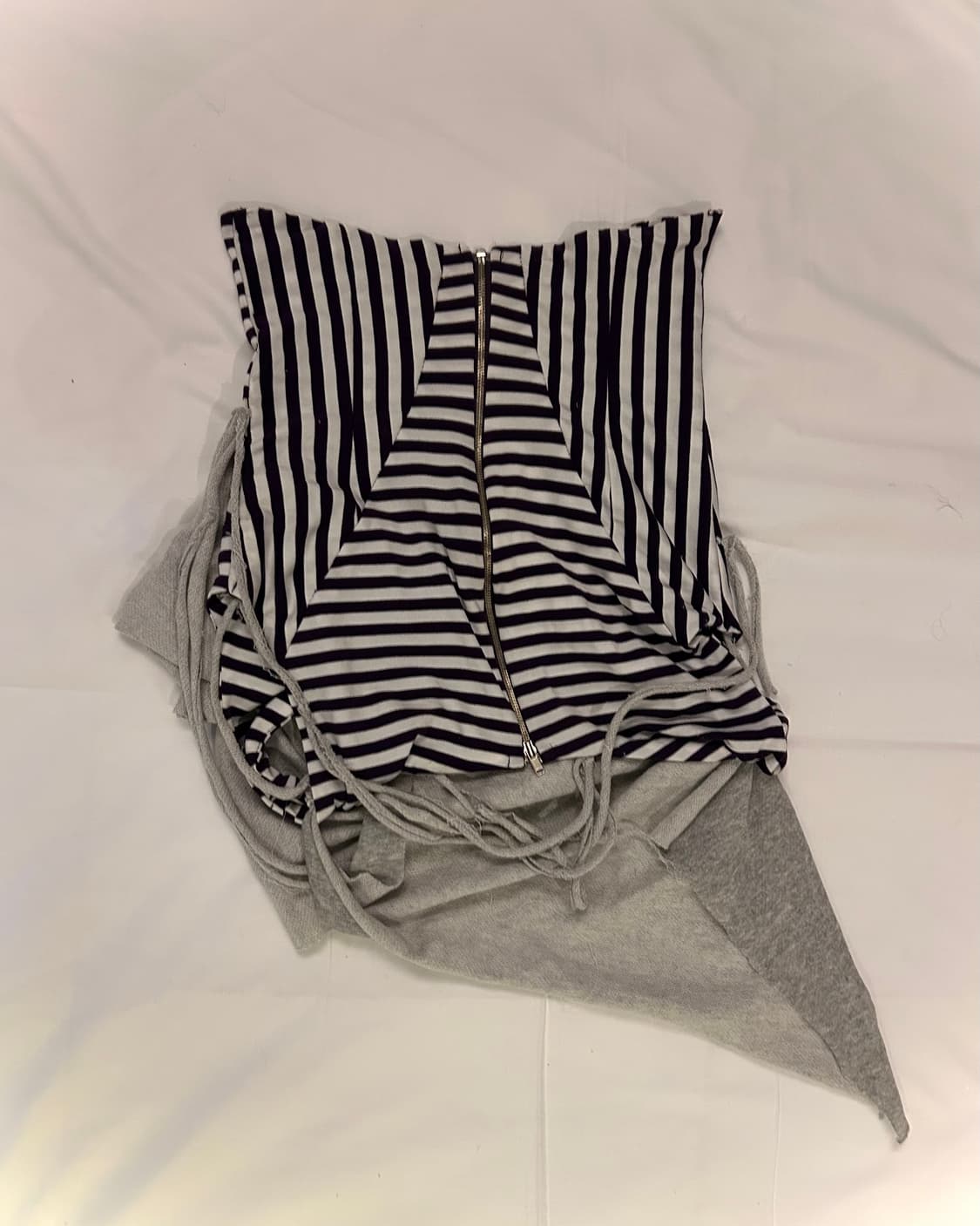 Purple stripe skirt 상품이미지1