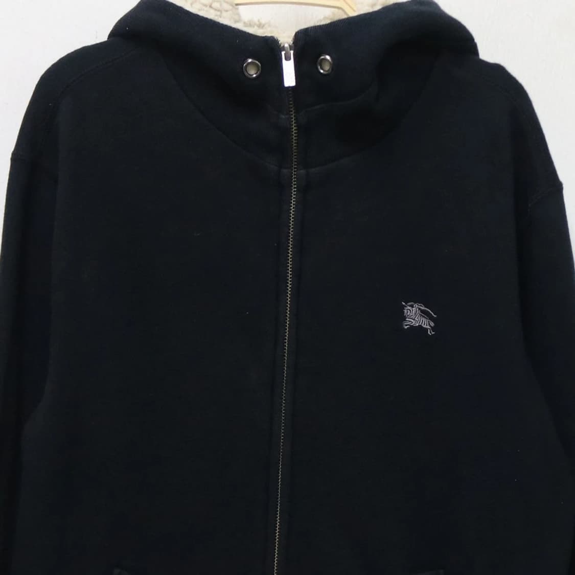 버버리 블랙라벨 뽀글이 후드 집업 60117 상품이미지5