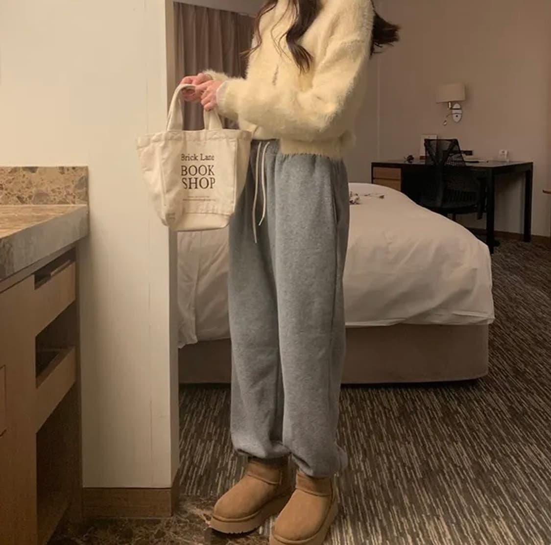 후리스조거팬츠 상품이미지7