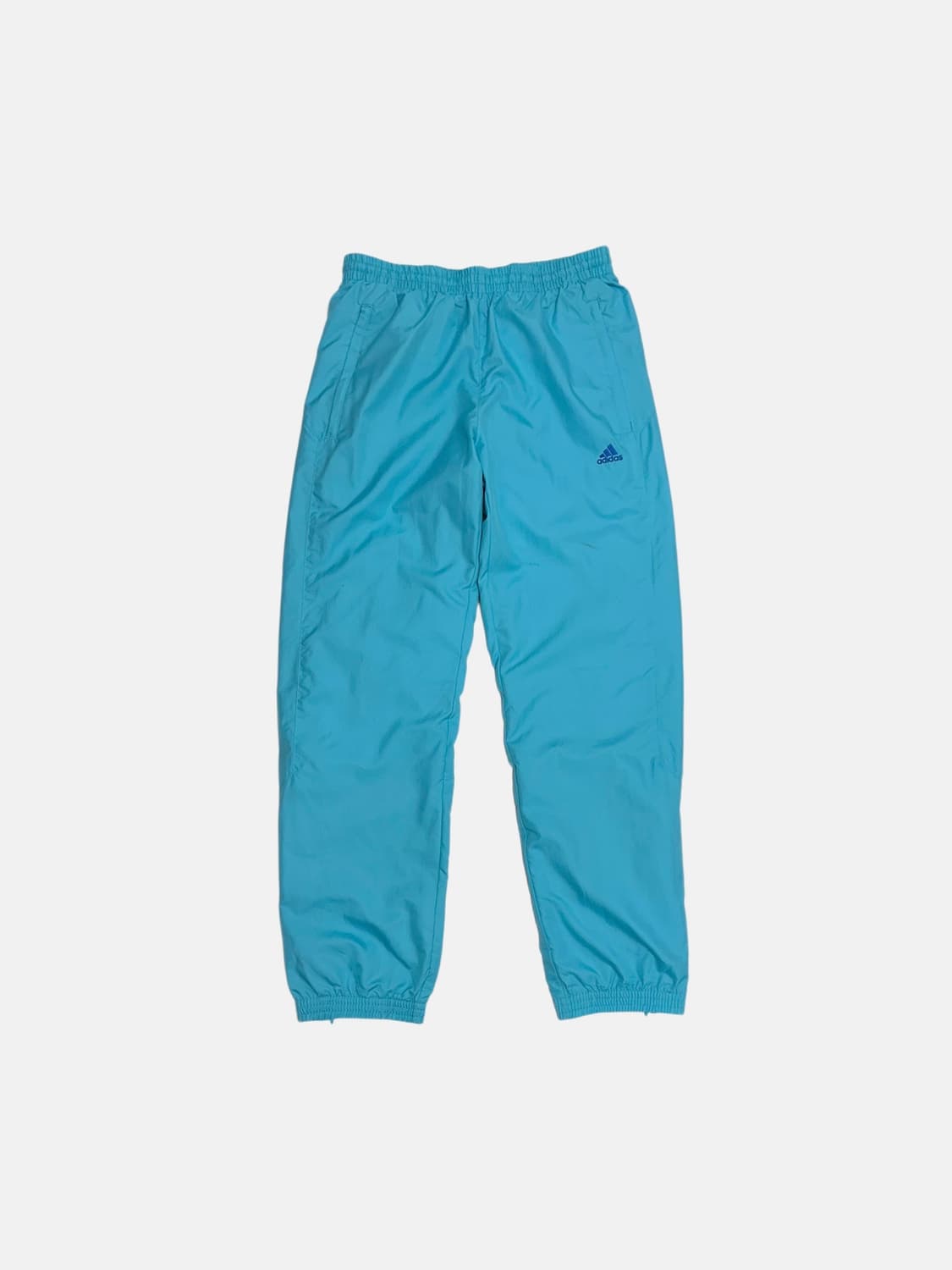 아디다스 하늘색 트레이닝 팬츠 빈티지 폴리 바지 상품이미지1