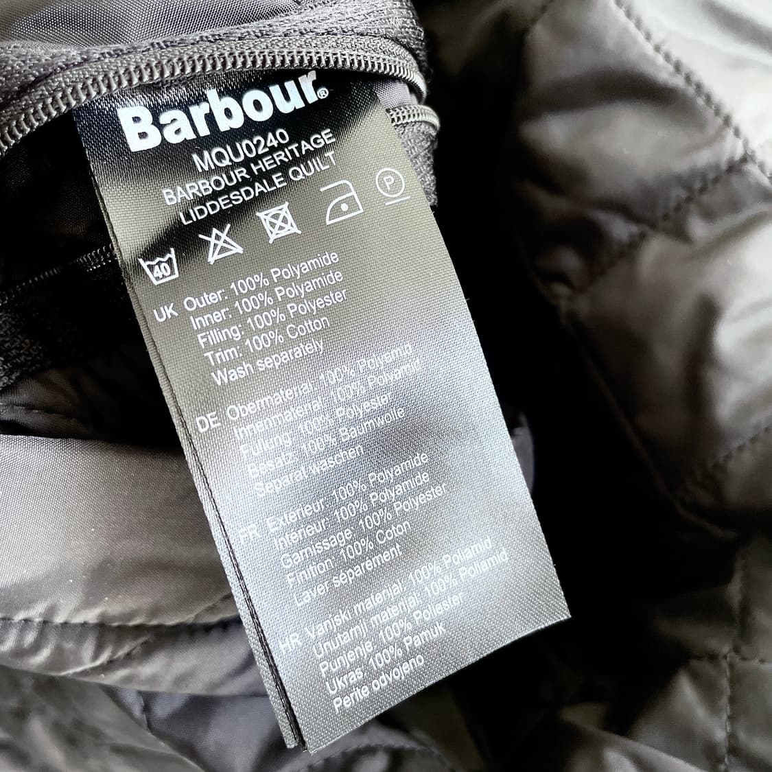 바버 헤리티지 리데스데일 퀼팅 자켓 상품이미지7