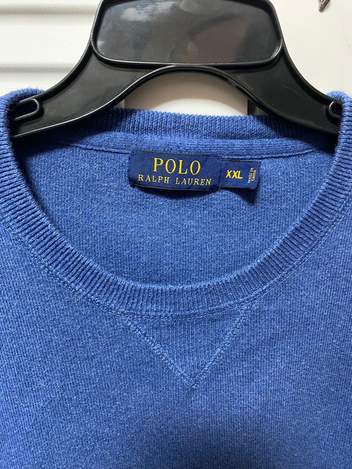 폴로 니트 맨투맨 블루컬러 상품이미지3