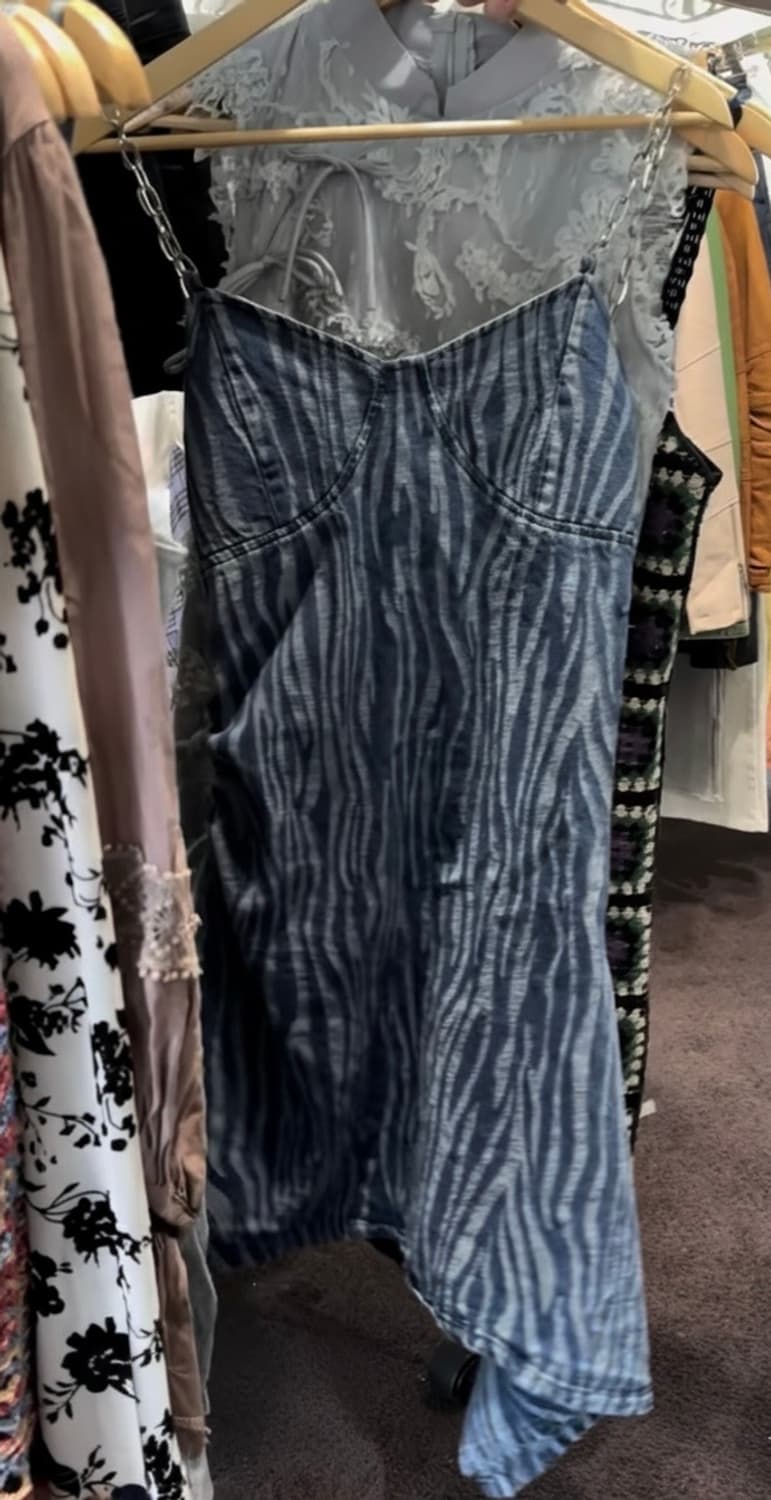 denim sleeveless dress 상품이미지1