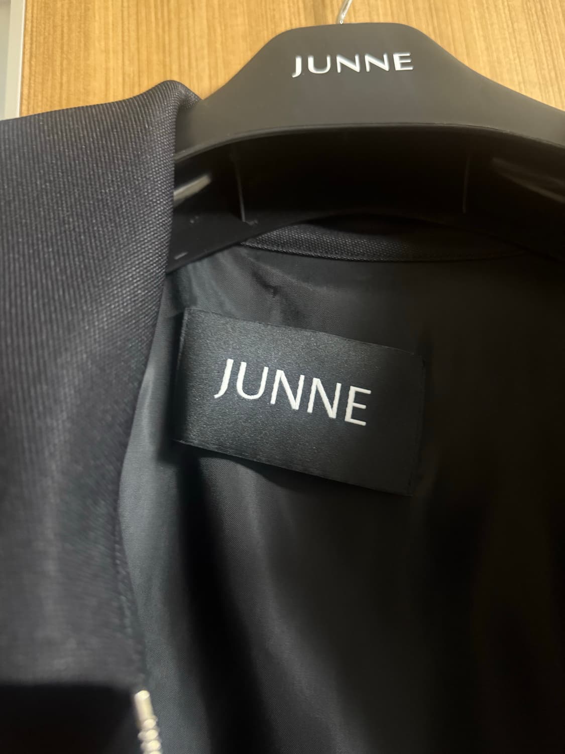 준느 j39 도비 블루종 L(샘플) 상품이미지5