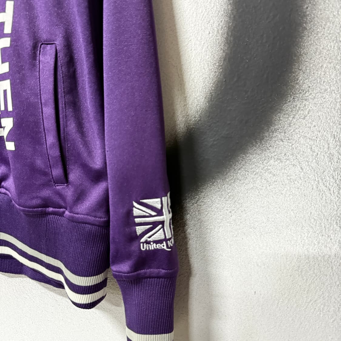 VTG 빈티지 풀 프린팅 락 고스 펑크 투웨이 집업 져지 자켓 상품이미지4