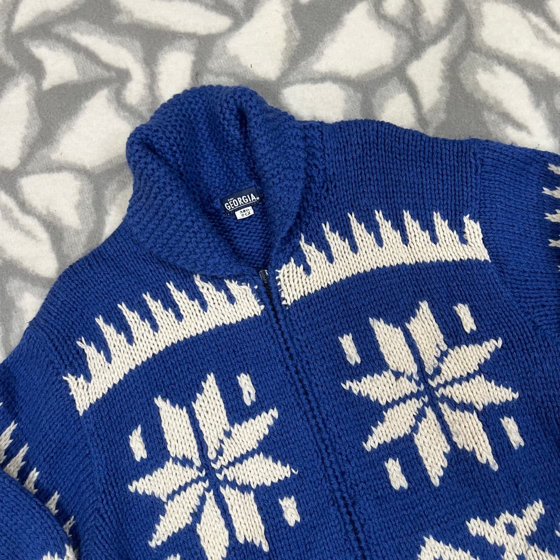 [GEORGIA] 빈티지 코위찬 울 가디건 상품이미지2