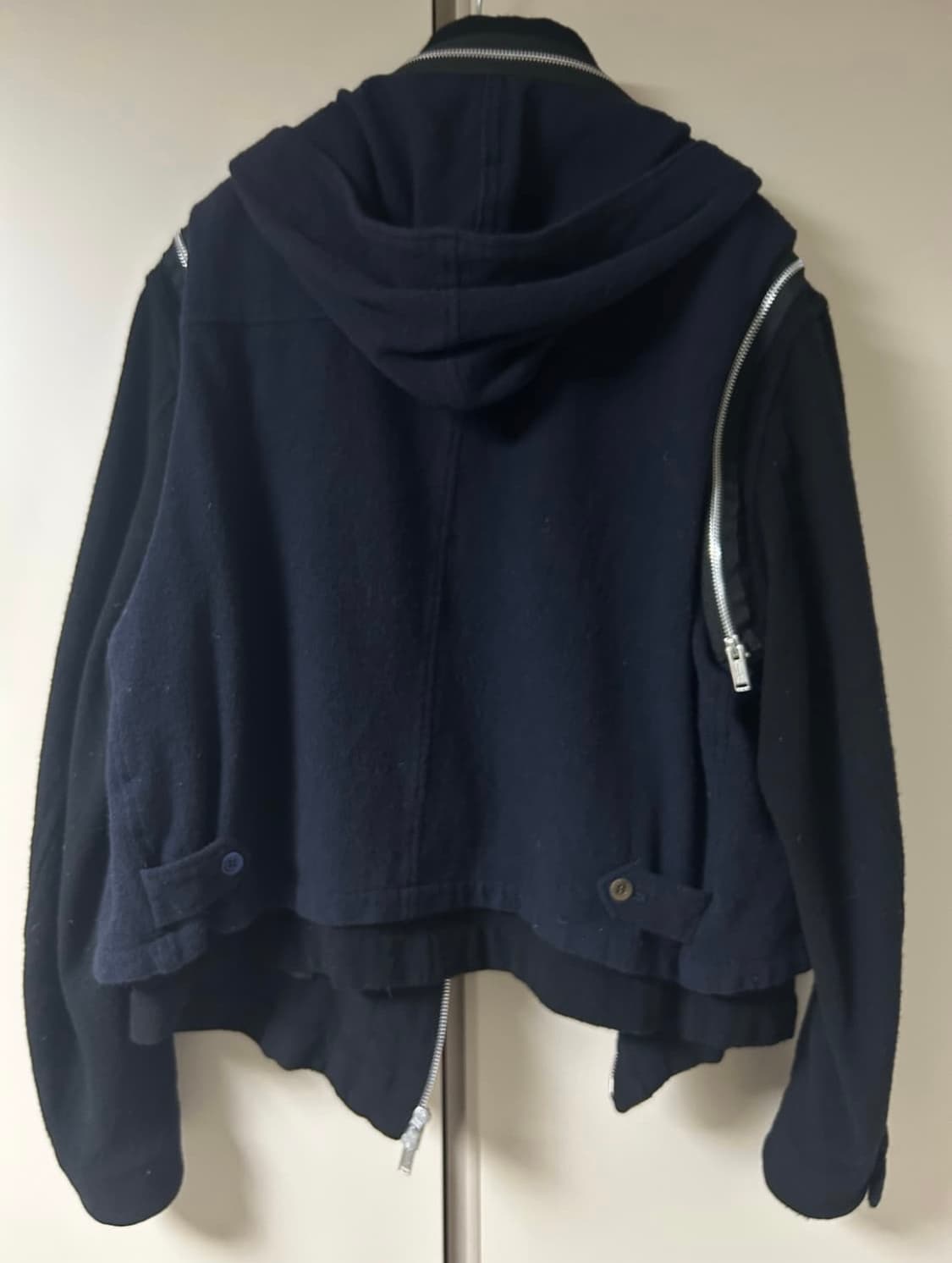 언더커버 21aw 축융 멀티지퍼 도킹 자켓 상품이미지2