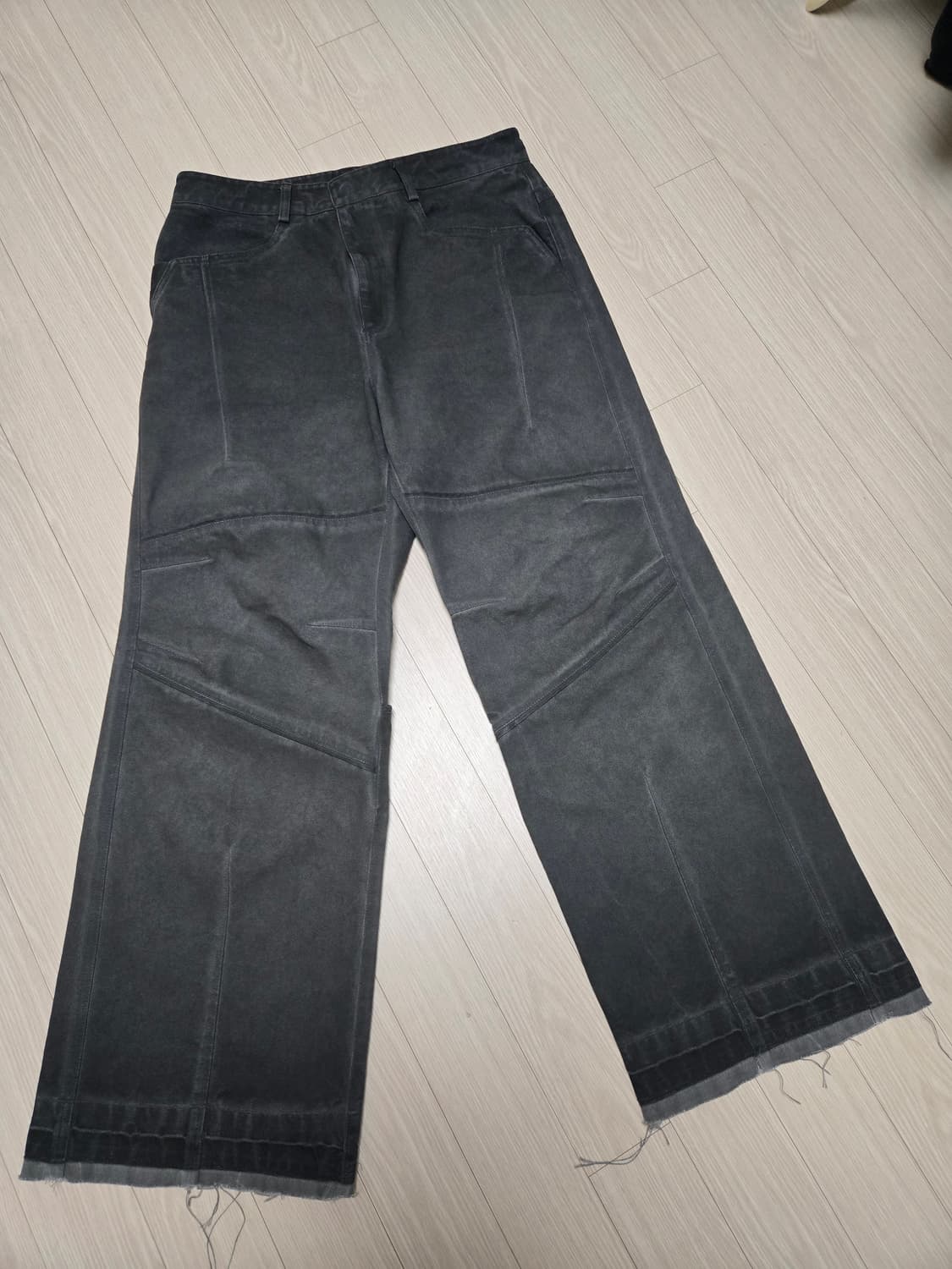 [L]엑슬림 Xlim EP.8 01 TROUSERS  BLACK 상품이미지2