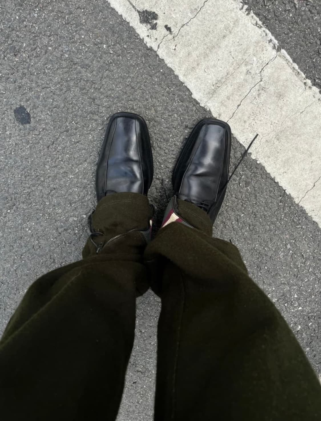 L) Jean Paul Gaultier wool track pants 상품이미지4