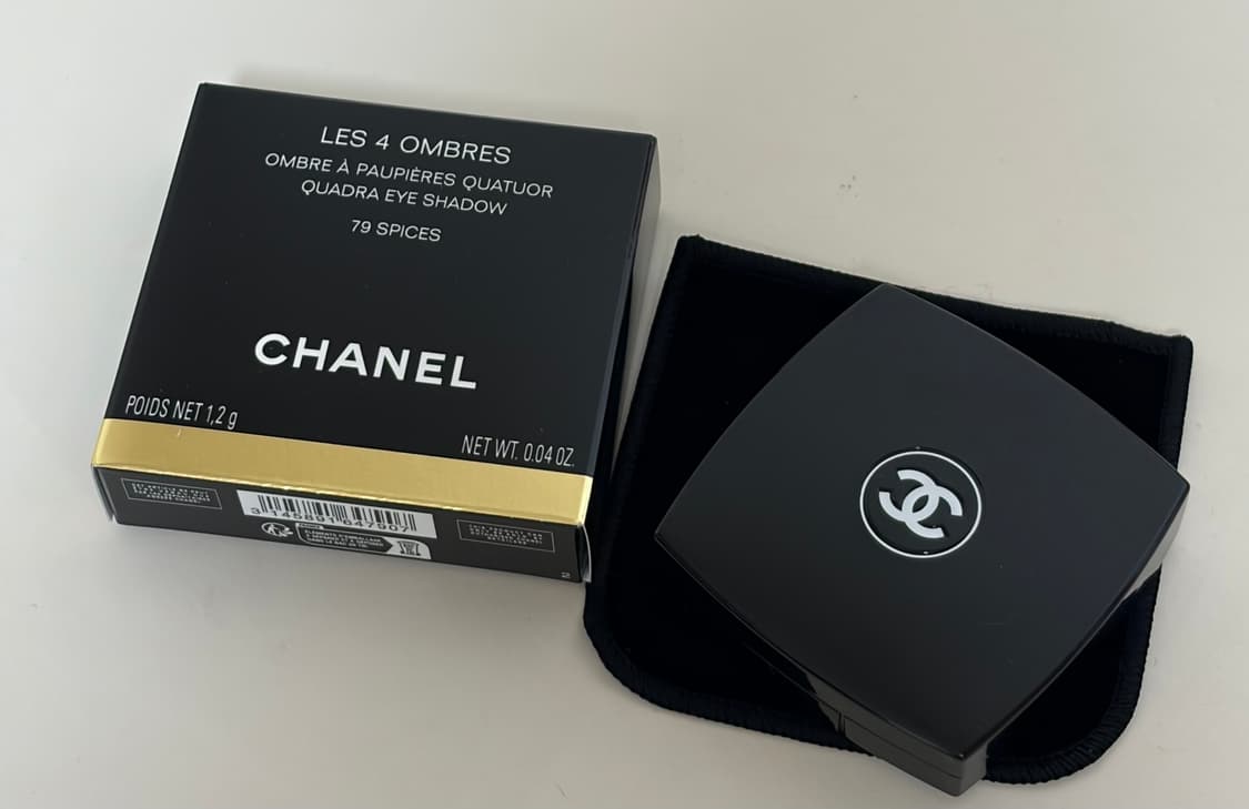 샤넬 레 꺄트르 옹브르 79 스파이스 아이섀도우 팔레트 국문택 상품이미지4
