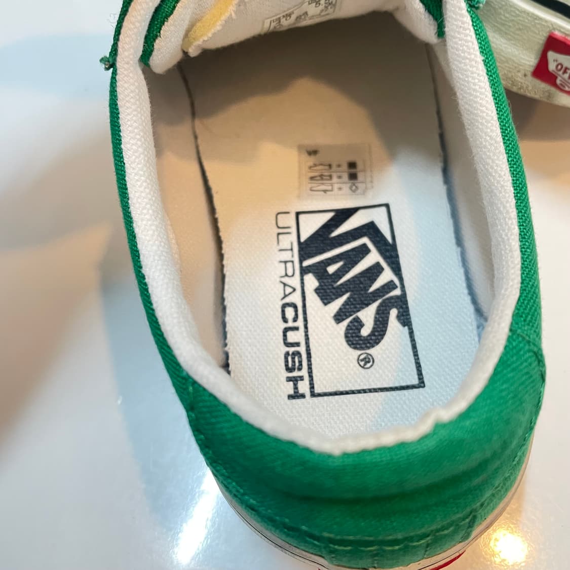 반스 어센틱 그린 스니커즈 220 상품이미지6