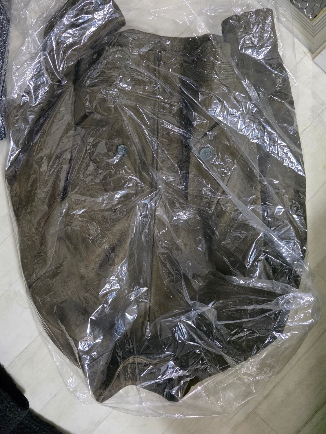커넥트킨록 리얼 스웨이드 해링턴 자켓 S 상품이미지2