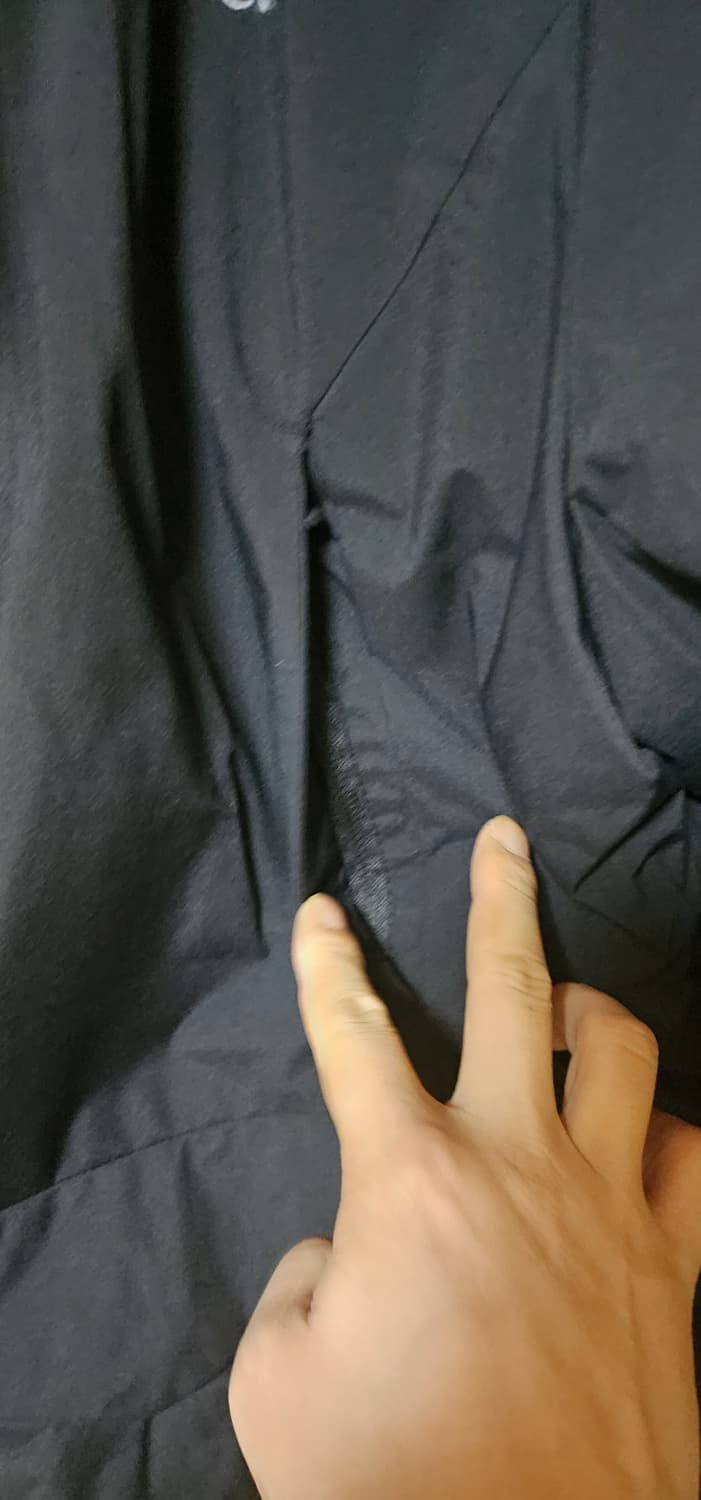 몽벨 남성 혜비패딩파카 점퍼xl (새상품) 블랙색상 상품이미지6