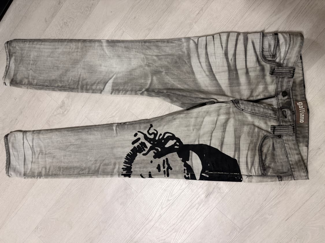 존갈리아노 11년도 데님팬츠 상품이미지2