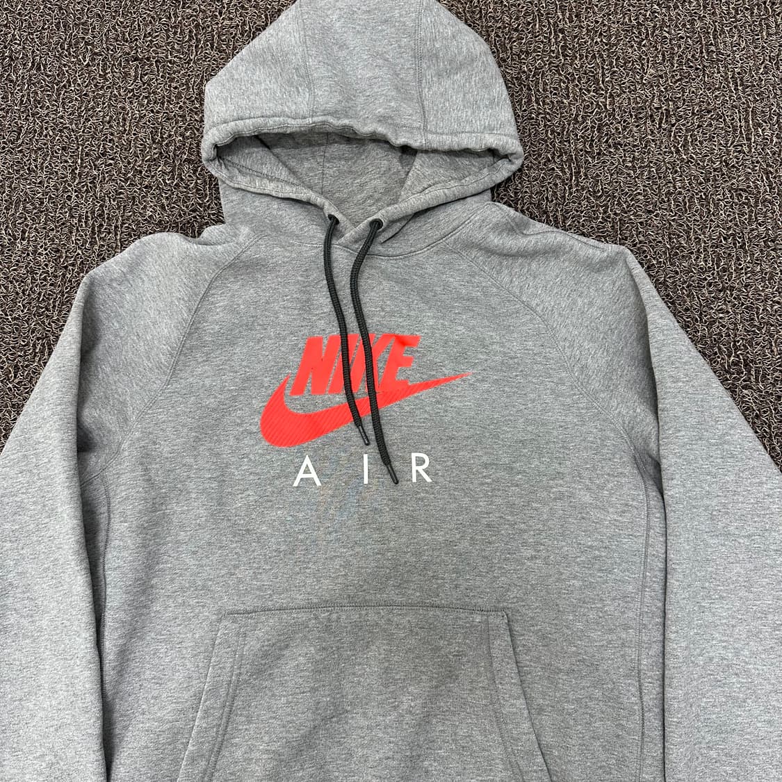 NIKE 나이키 기모 후드티셔츠 그레이 L 상품이미지2