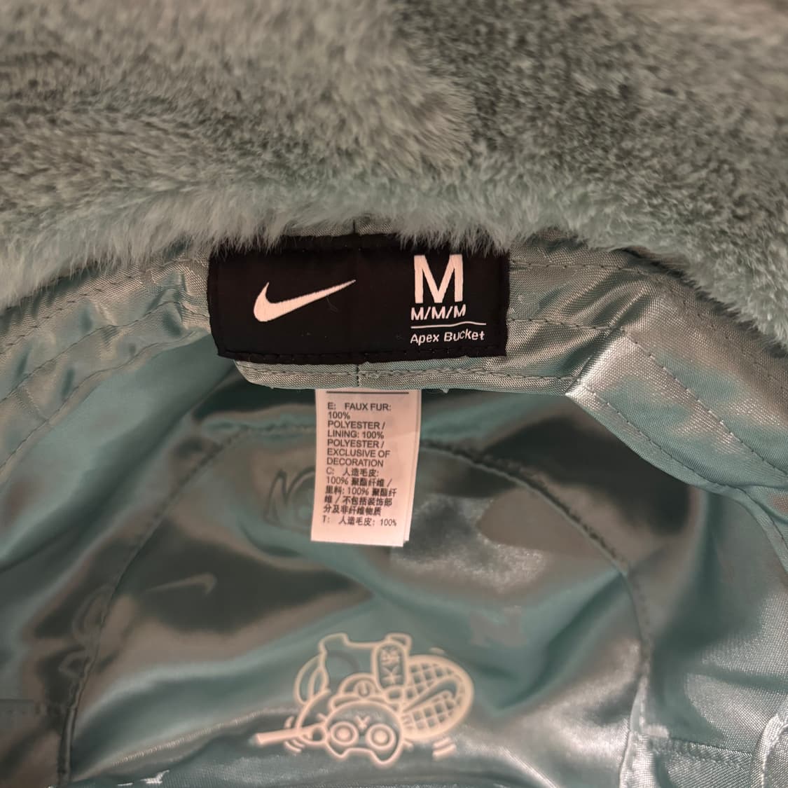 원가36000‼️ 나이키 오사카 나오미 플리스 버킷햇 민트 M 상품이미지4