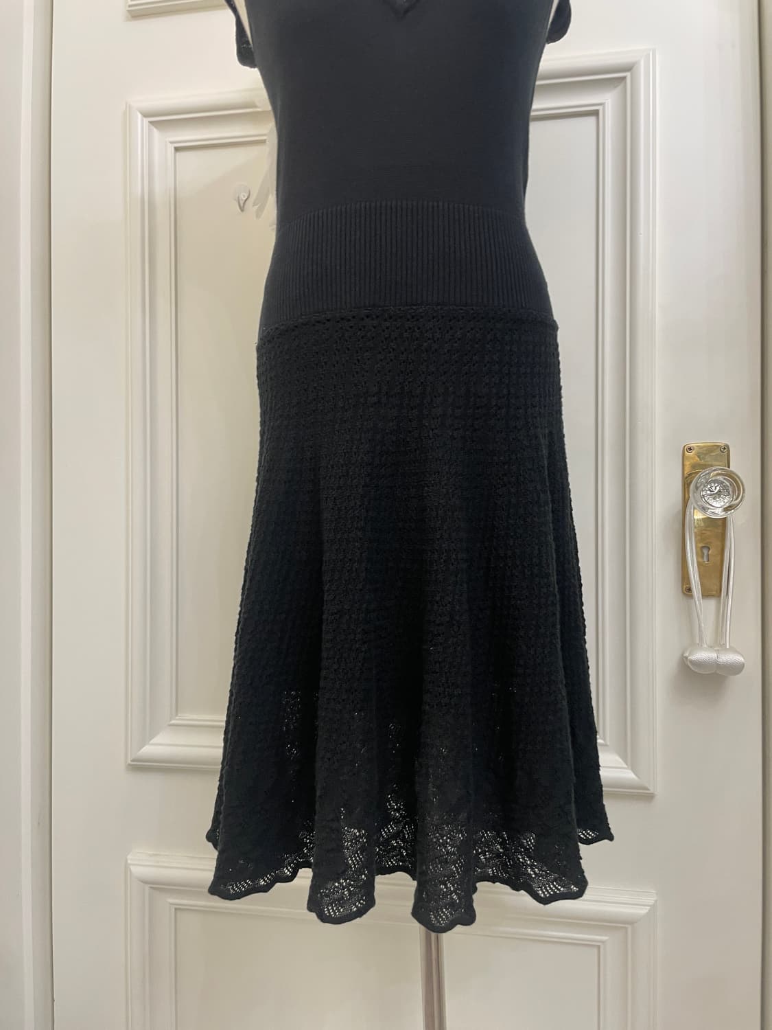 black lace point crochet knit opc 상품이미지9