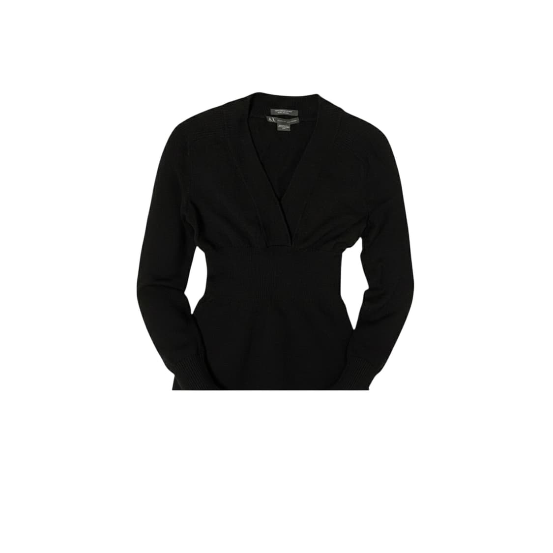 AX 메리노 울 블랙 미니 드레스 상품이미지1