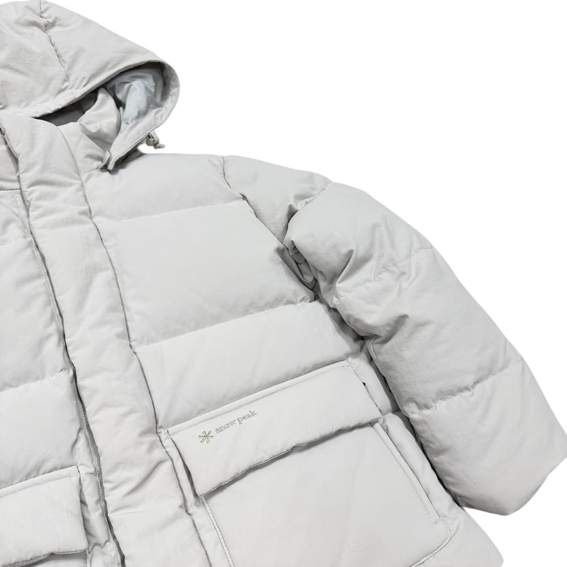 스노우피크 우먼 여성 덕다운 후드 패딩 90 S 상품이미지3