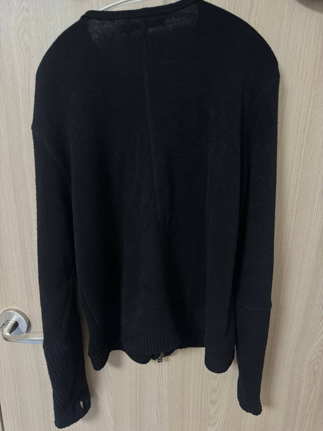 해칭룸 레이어 가디건 블랙 2사이즈 상품이미지2