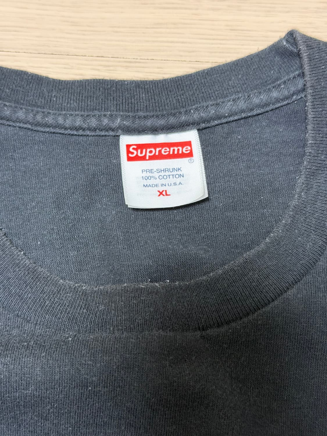 슈프림 x 코르테이즈 룰즈 더 월드 티셔츠 블랙 XL 상품이미지4