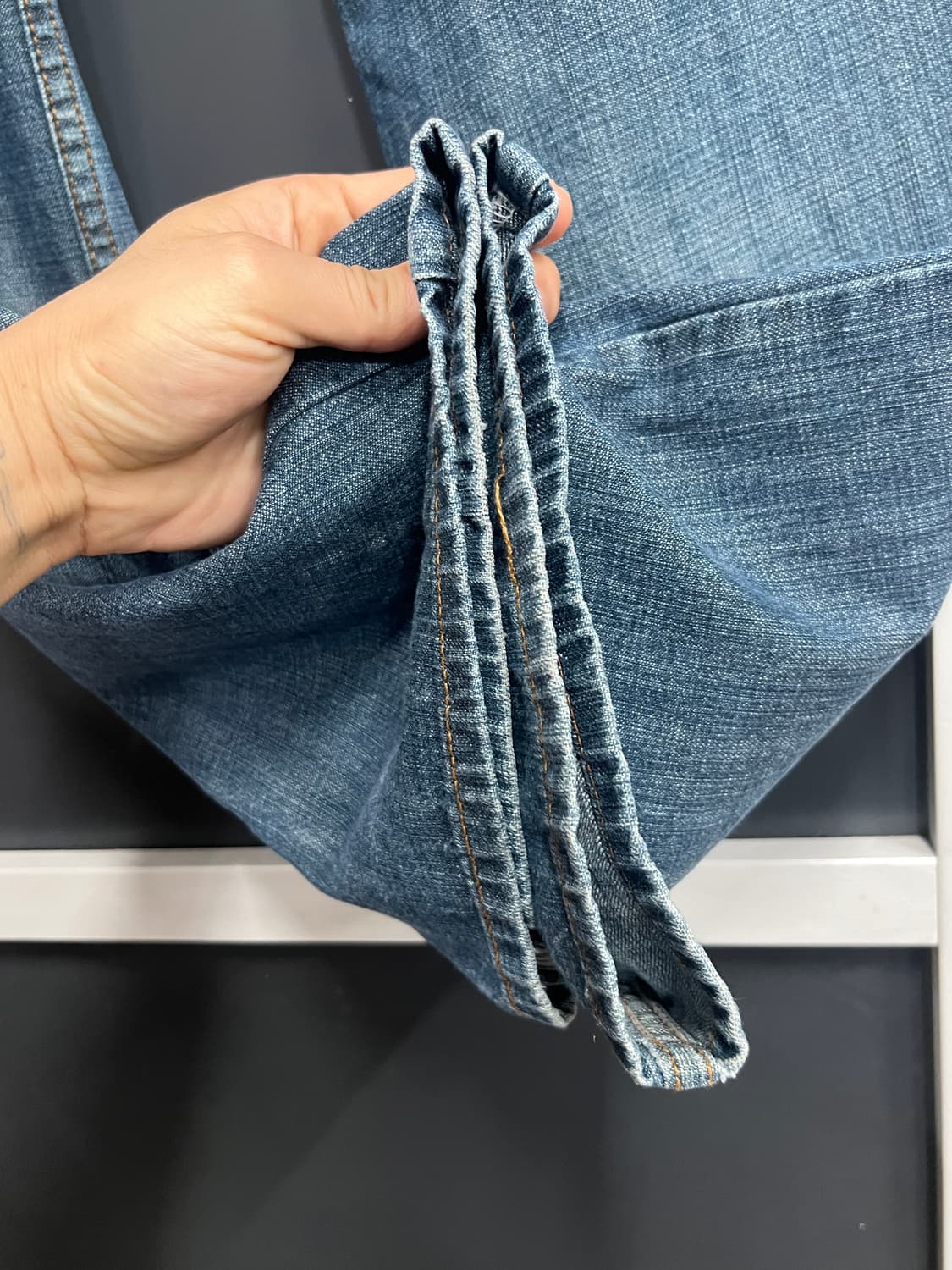 Levis 리바이스 221 오렌지탭 스트레이트핏 데님 팬츠 상품이미지5