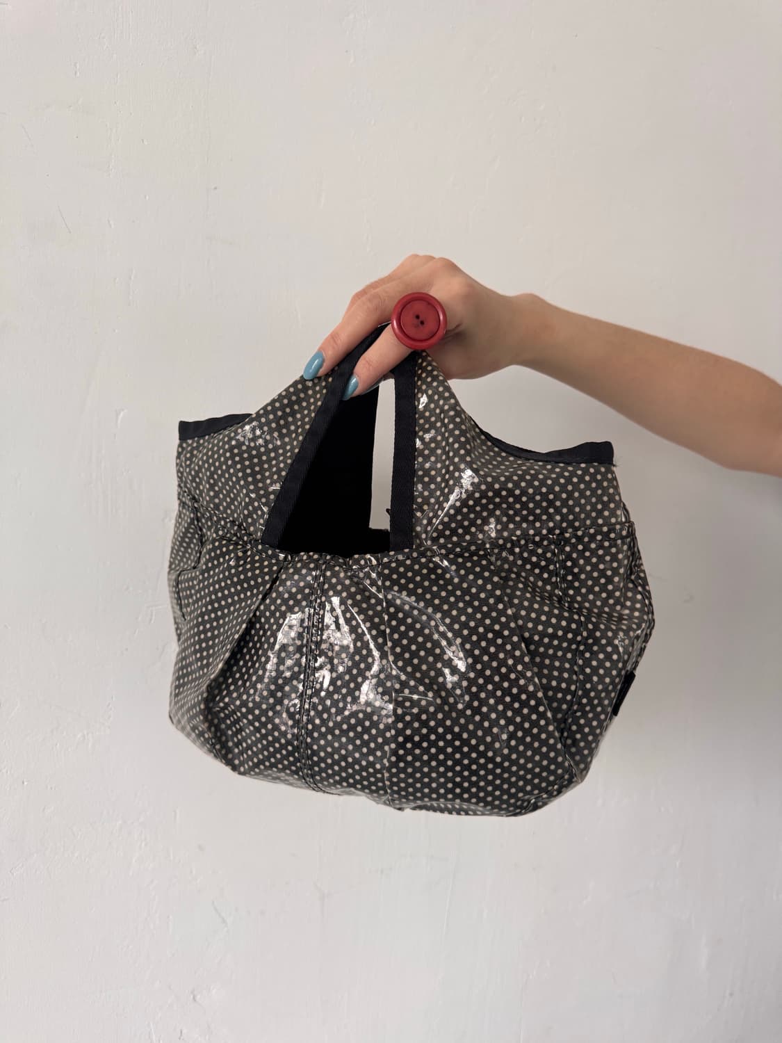 ZUCCA dot pvc gyoza bag 상품이미지1