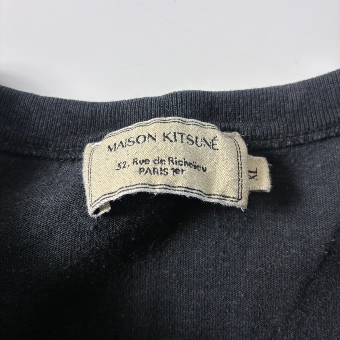 Maison kitsune  메종 키츠네 팔레 로얄 스펠아웃 반팔티셔츠  상품이미지3