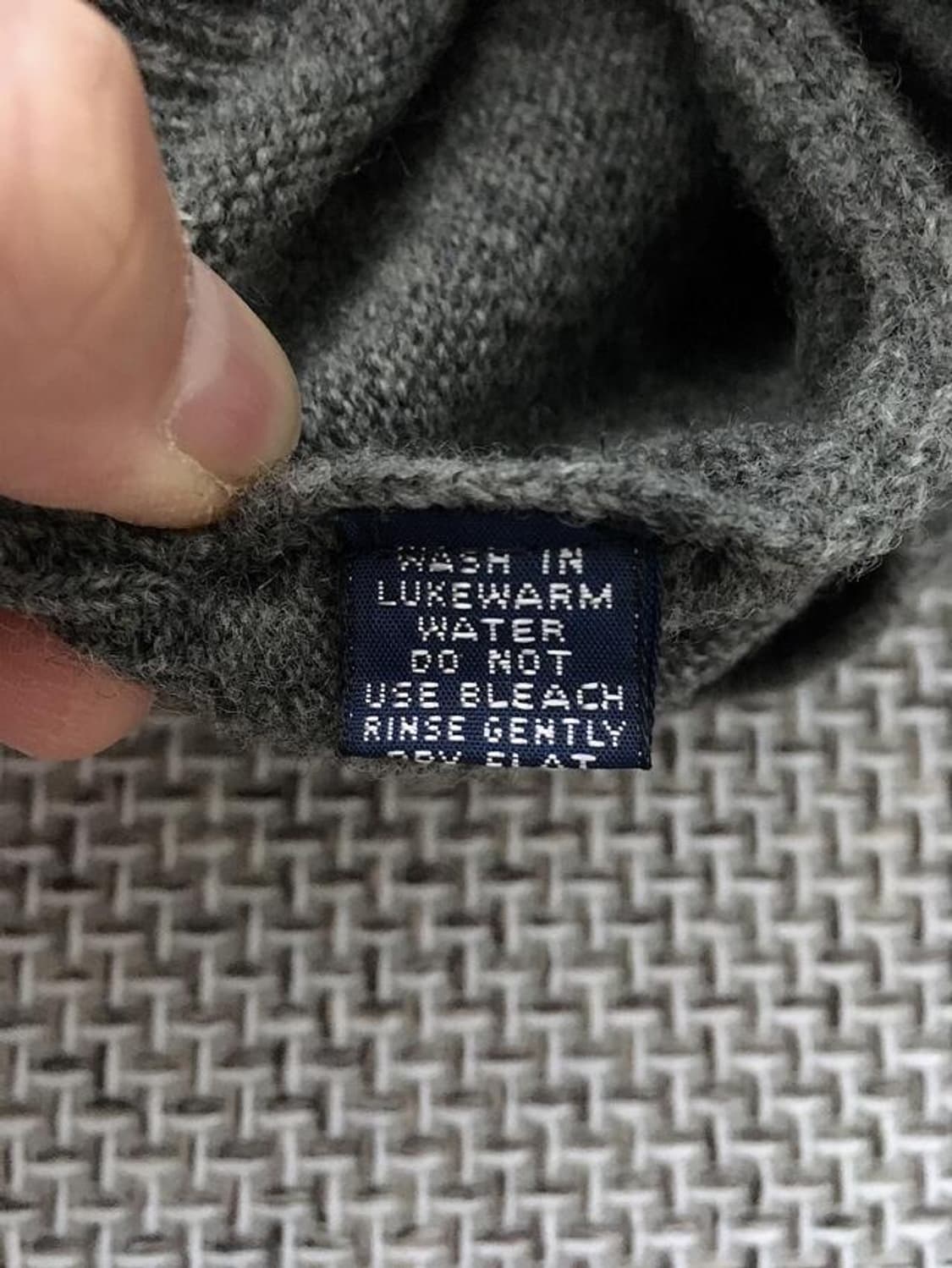 USA made lambswool crewneck sweater 상품이미지5