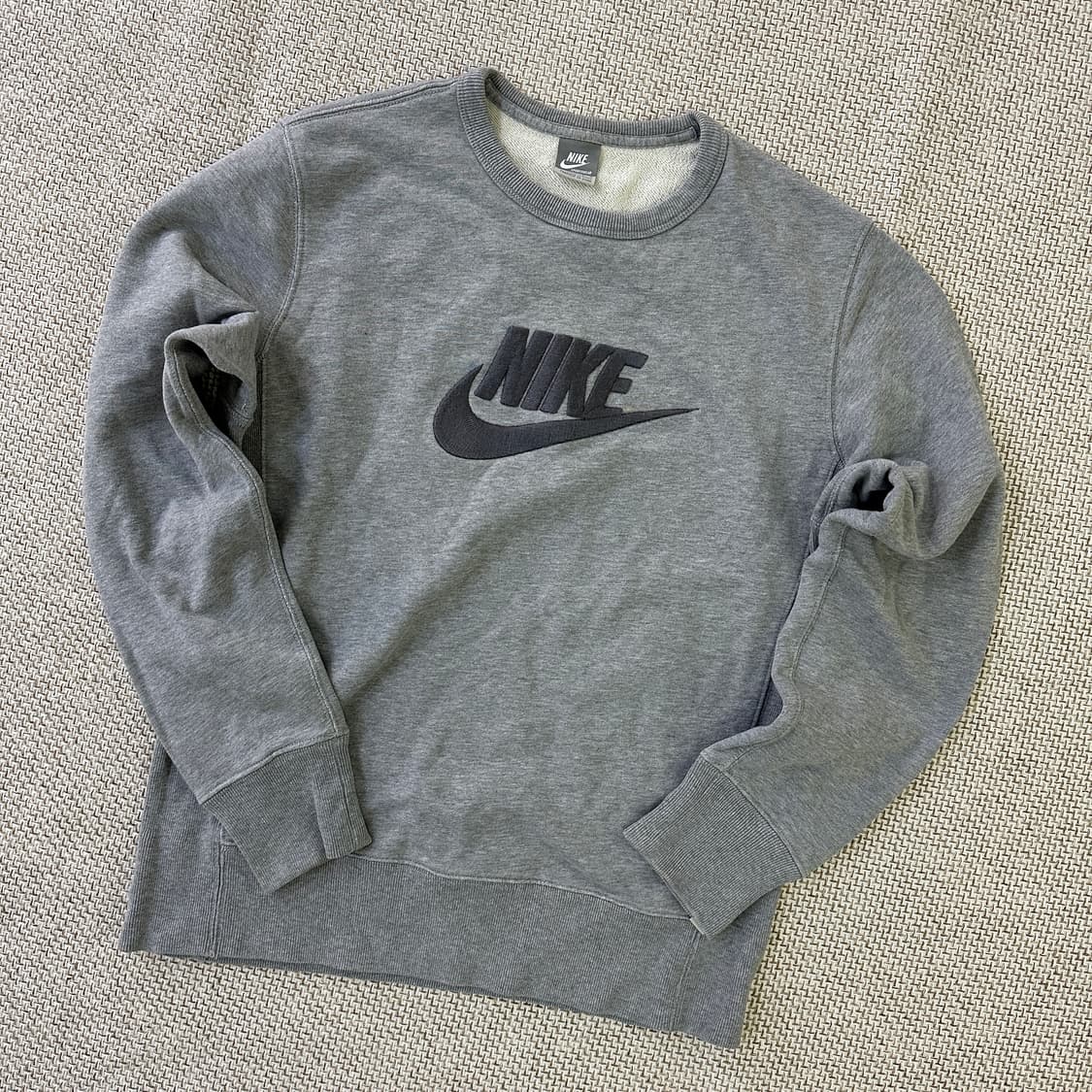 L 나이키 그레이 맨투맨 스웻셔츠 0327D 상품이미지1