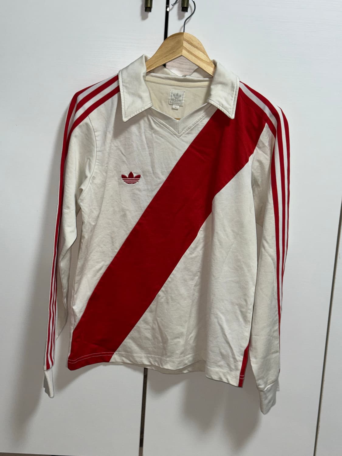 90s adidas Originals 빈티지 롱슬리브 축구 저지 상품이미지1