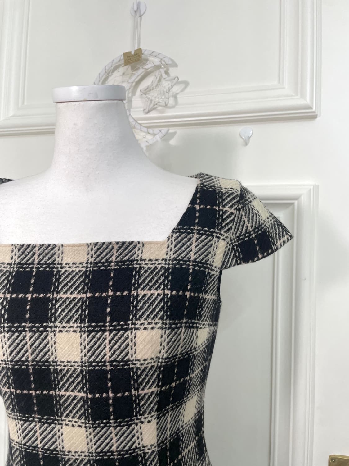 black&beige check princess line feminine 상품이미지7