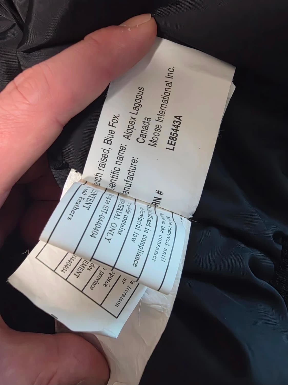 무스너클 블랙 항공 점퍼 상품이미지2