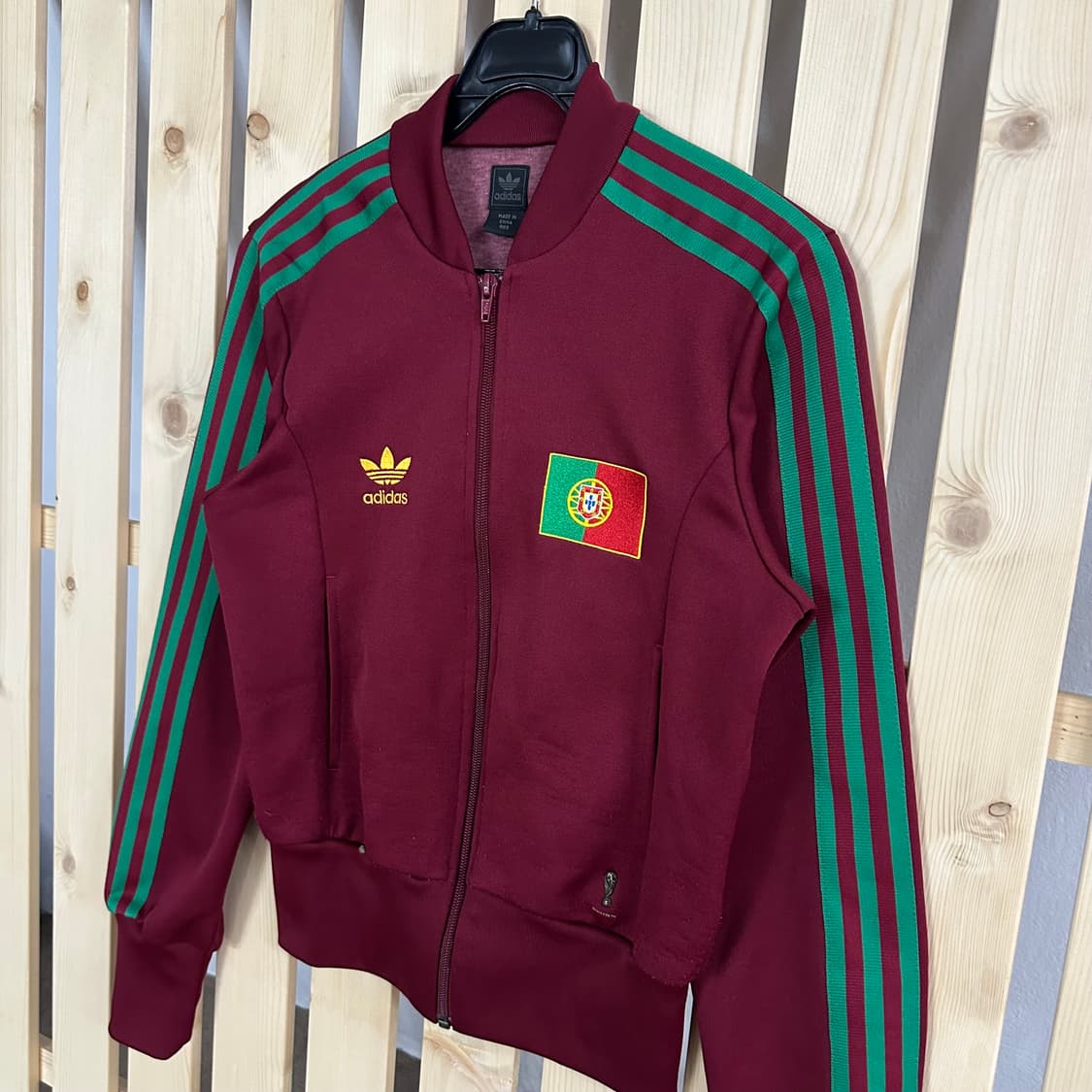(S) 아디다스 00s 포르투갈 버건디 져지 트랙탑 상품이미지3