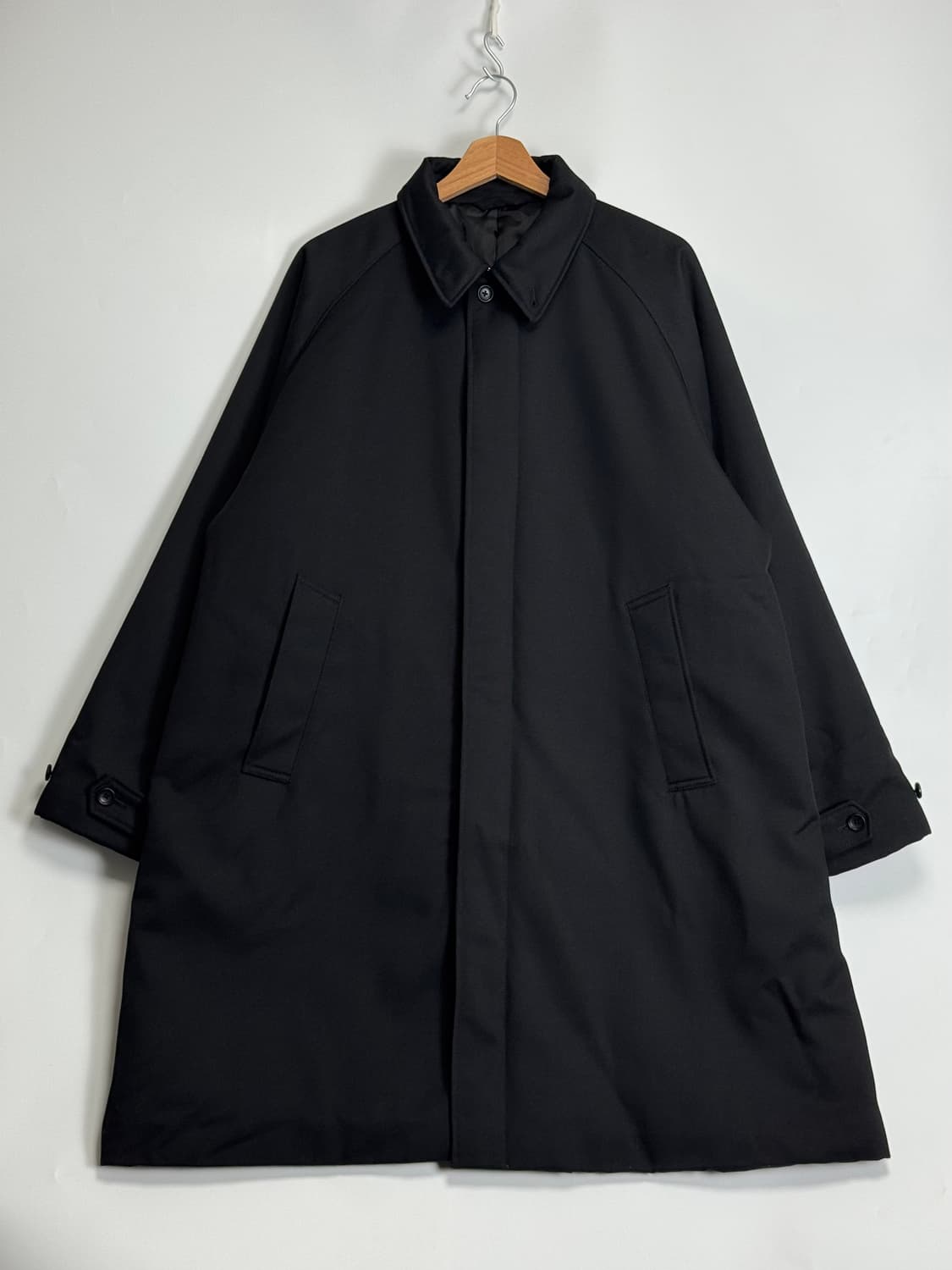 빔즈 솔로텍스 발마칸 패딩 코트 블랙 M 상품이미지2