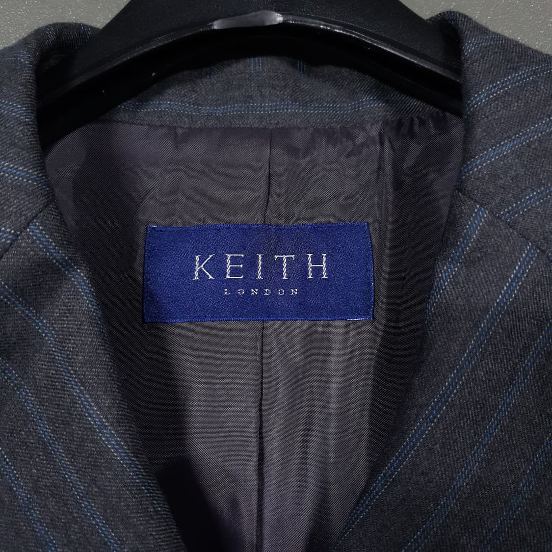 KEITH 키이스 핀 스트라이프 더블 버튼 테일러드 자켓 블레이저 자켓 상품이미지4