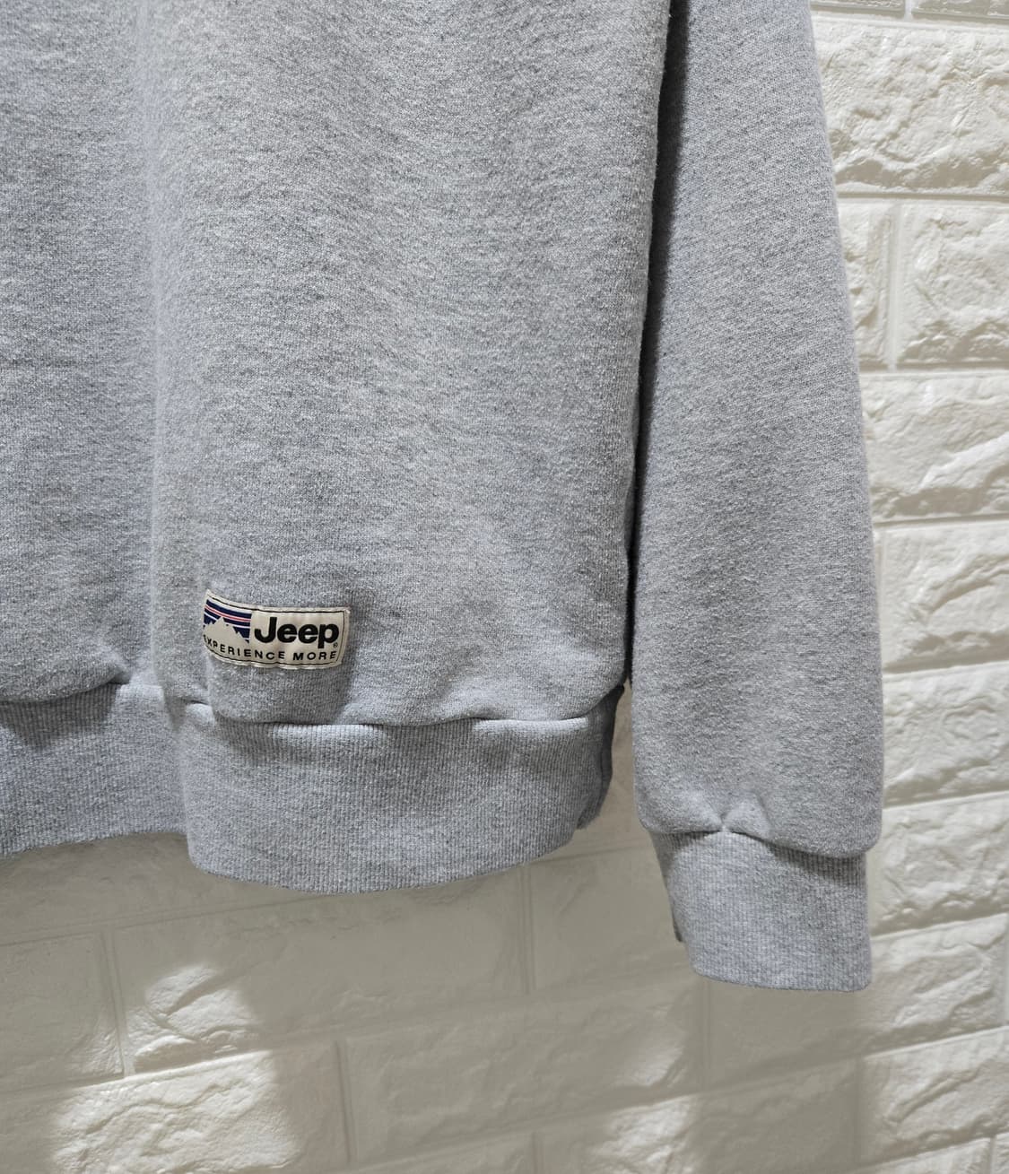 지프 루즈핏 반집업 맨투맨 105 상품이미지6